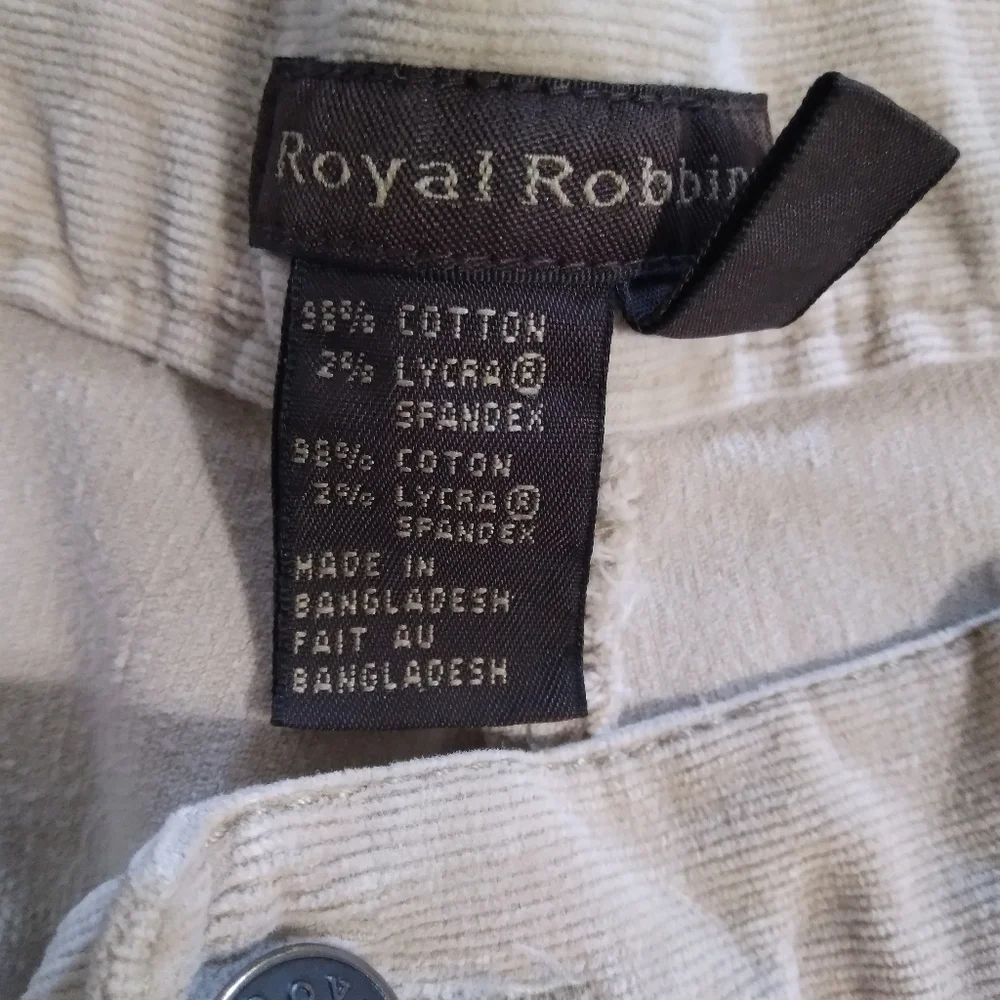 Womens Royal Robbins Corduroy pants - Picture 4 of 8
